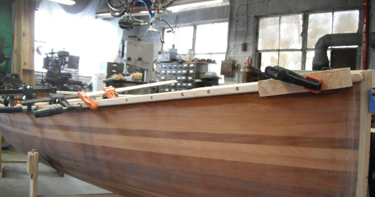 Be Green & Flow Canoe Gunwales Completed!