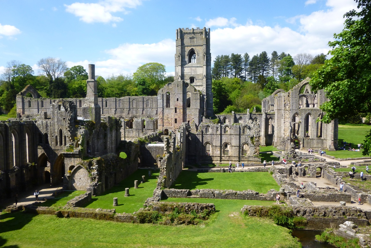 Getting About a Bit Walking Fountains Abbey