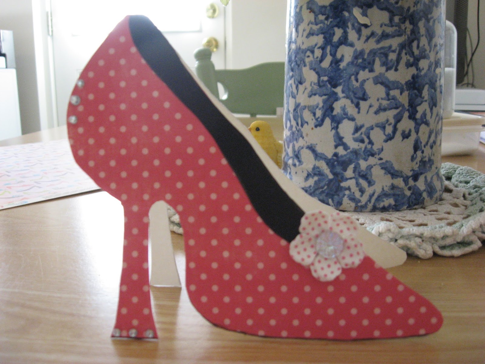 AquaRaine's Art Journal High Heel Shoe Cards...