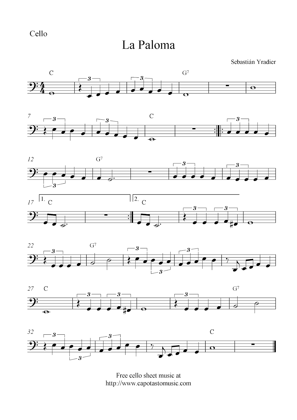 CELLO SHEET MUSIC cello sheet music: