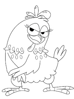 JARDIM COLORIDO DA TIA SUH: A Galinha Pintadinha para colorir