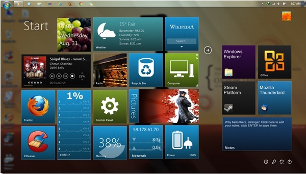 Win 8 Theme