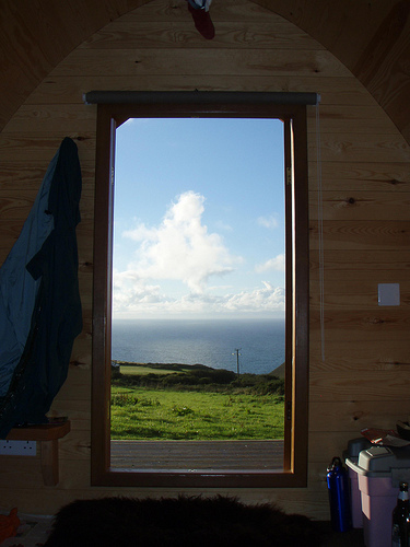 Camping Pod Doorway View Camping Pohttp://www.blogger.com/img/blank.gifd Doorway