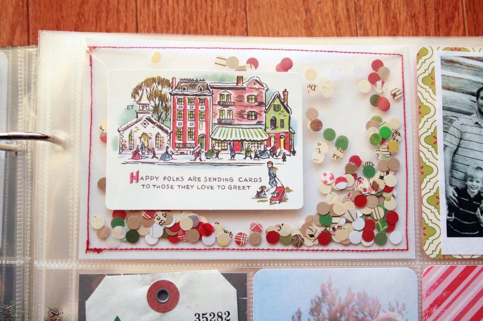 The Creative Place Christmas Confetti Cards