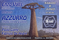 Sábado 6 de Junio: "AZZURRO" - Capitolo I