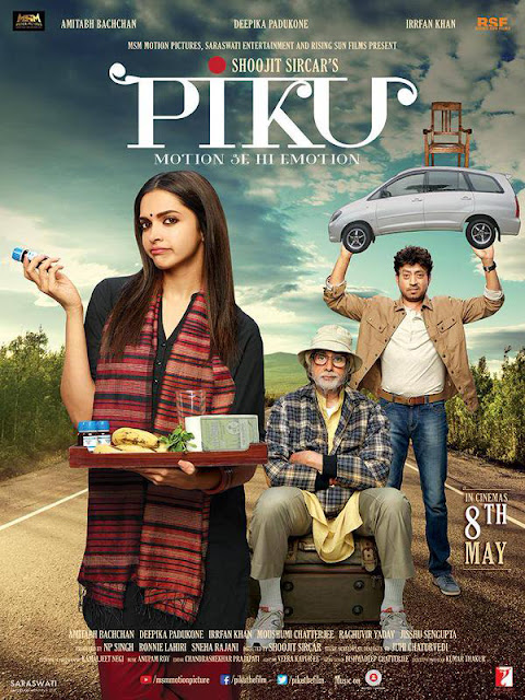 PIKU (2015) Hindi Movie HEVC DVDRip 400MB MKV Free Download