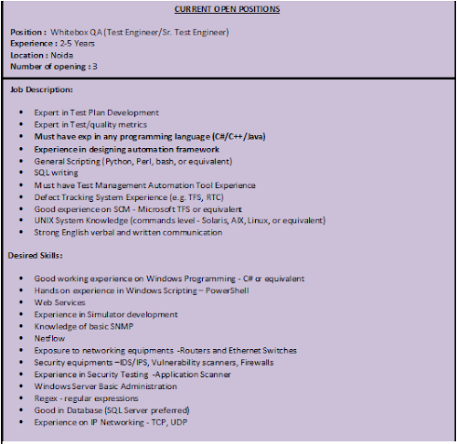 microsoft job opening