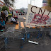 CNTE protesta frente al INEGI