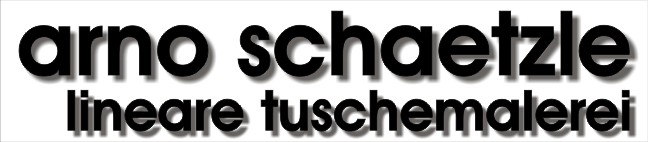 arno schaetzle blog 5 - lineare tuschemalerei