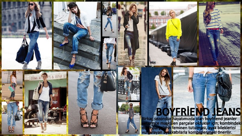 Boyfriend Jeanler Nasıl Giyilir? How to Wear Boyfriend Jeans?
