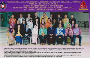 Bersama Pensyarah& Rakan-rakan NPQEL 1/2011