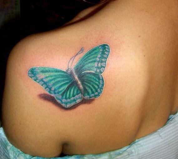 Tattoo Butterfly 3d Tattoo Butterfly 3d