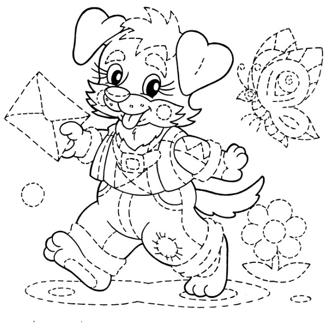 Kids Under 7 Tracing Worksheets For Kids