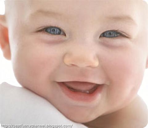 baby smile funny