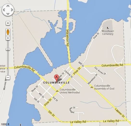 Reluctant Chauffeur Day Trip Columbiaville, MI (pop 777)