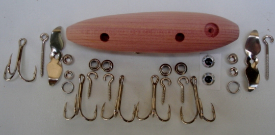 wooden lure making