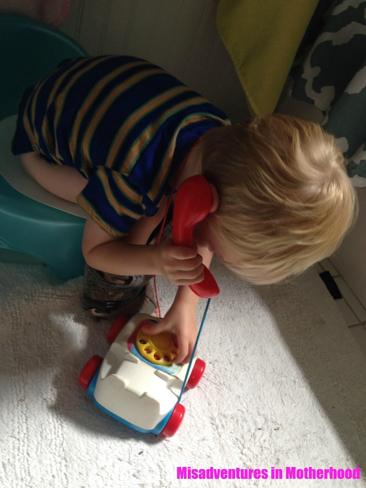 Misadventures in Motherhood Get on the Potty Train