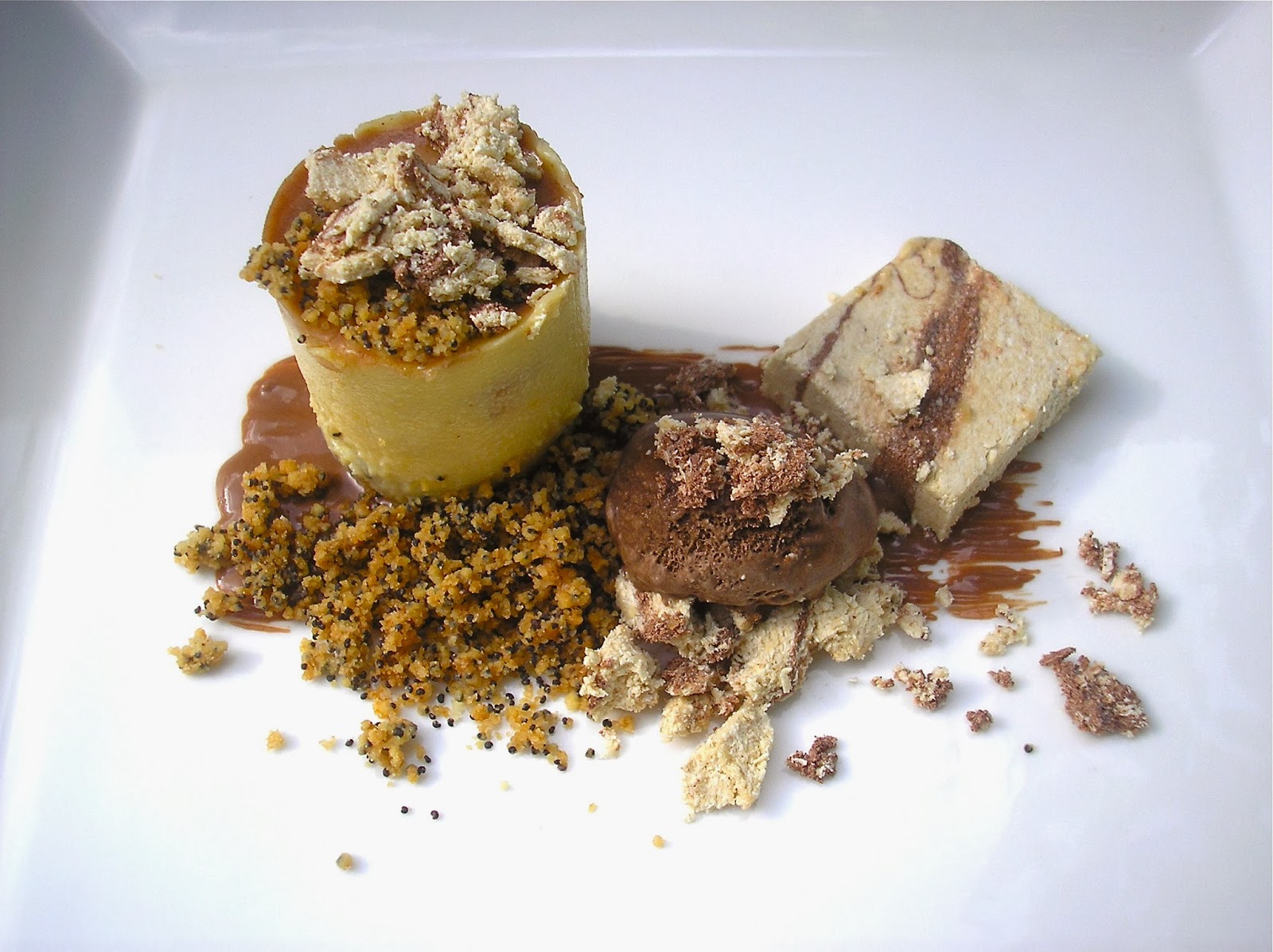 food play ' CHOCOLATE HALVA .' dessert