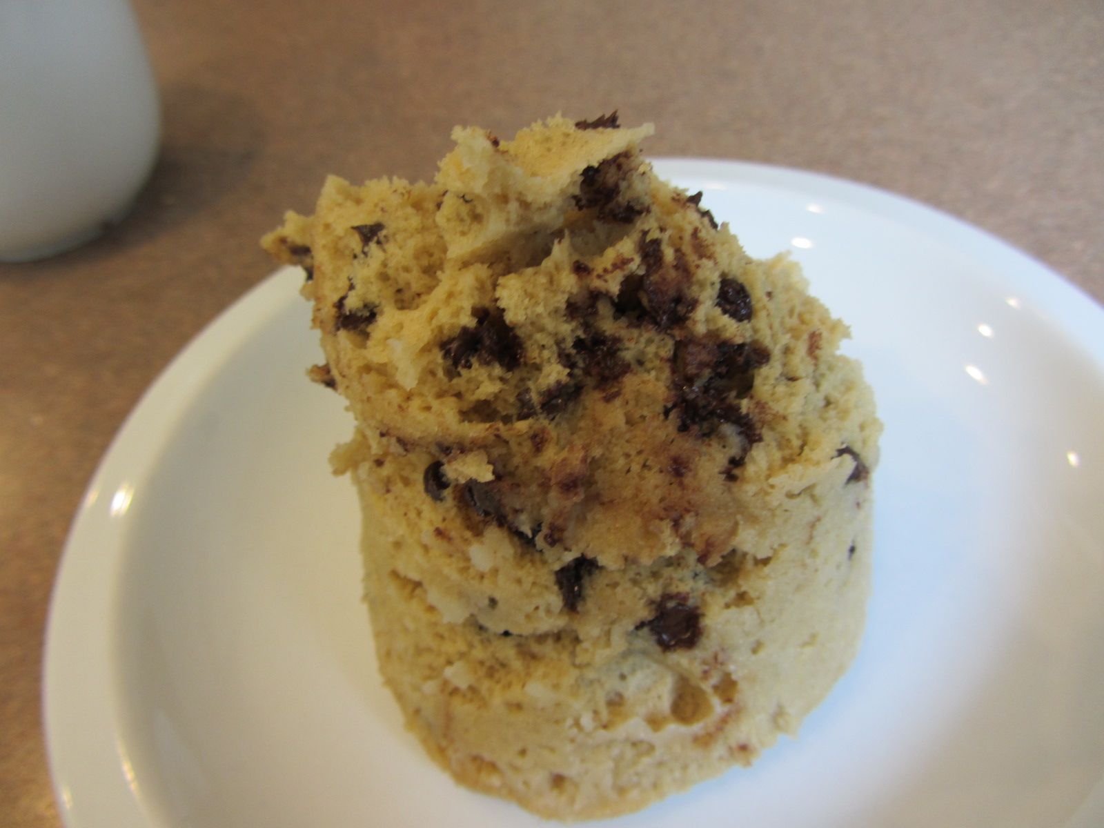 BoyWhoCooks Chocolate Chip Cookie Dough Mug Cake