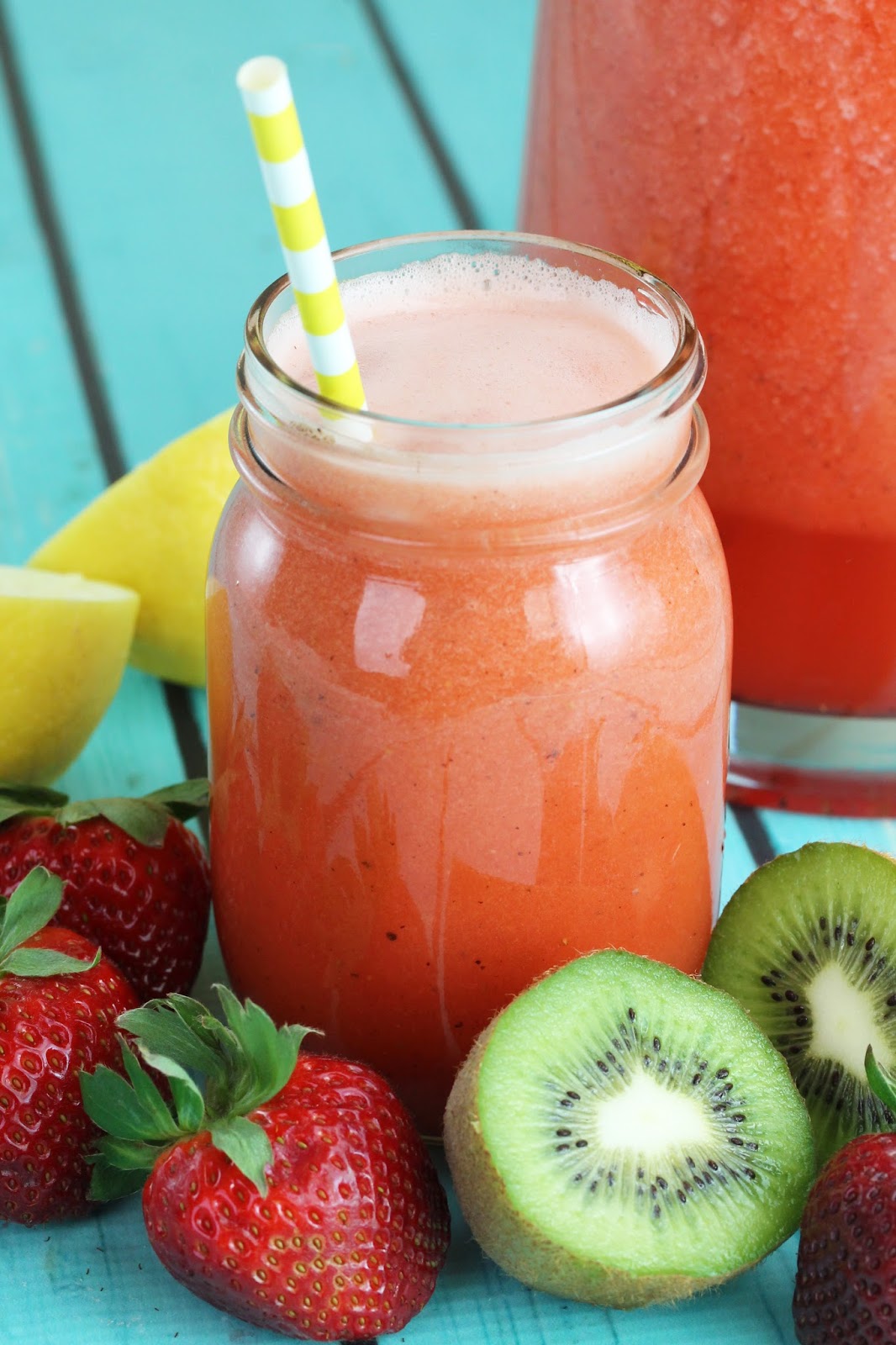 The Stay At Home Chef StrawberryKiwi Lemonade