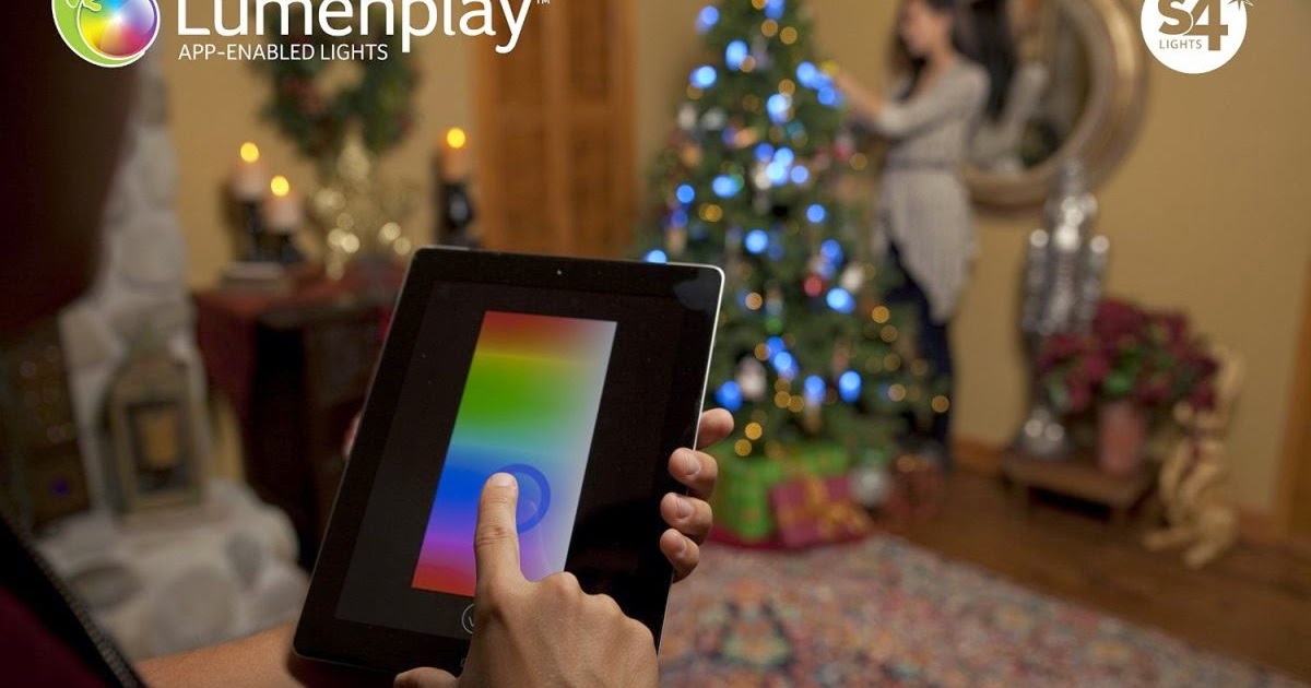 Apple Stores now sell these iPhone app-enabled Christmas lights in time
