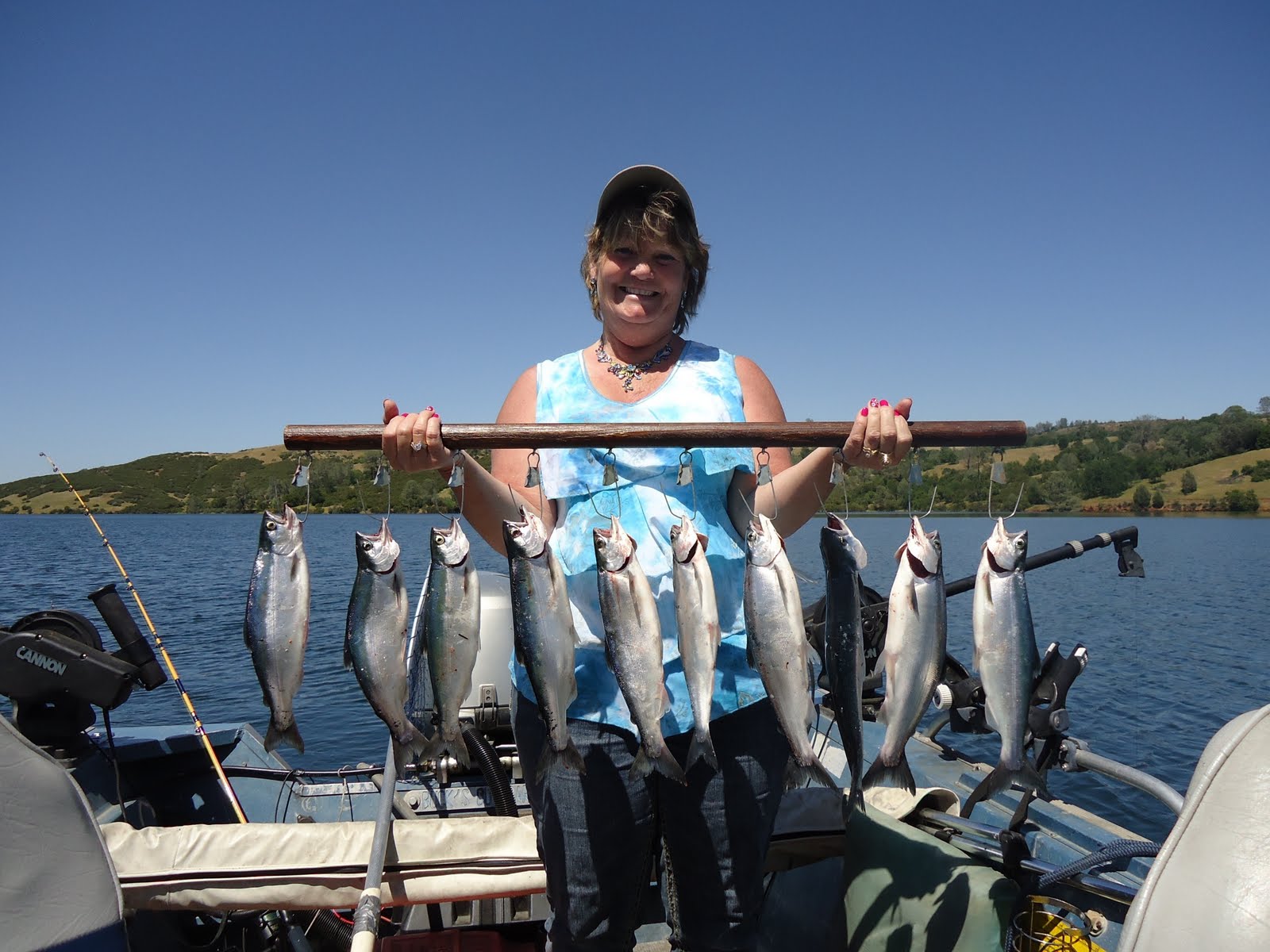 The Mother Lode Fisherman LAKE PARDEE fishing report 2/2/12