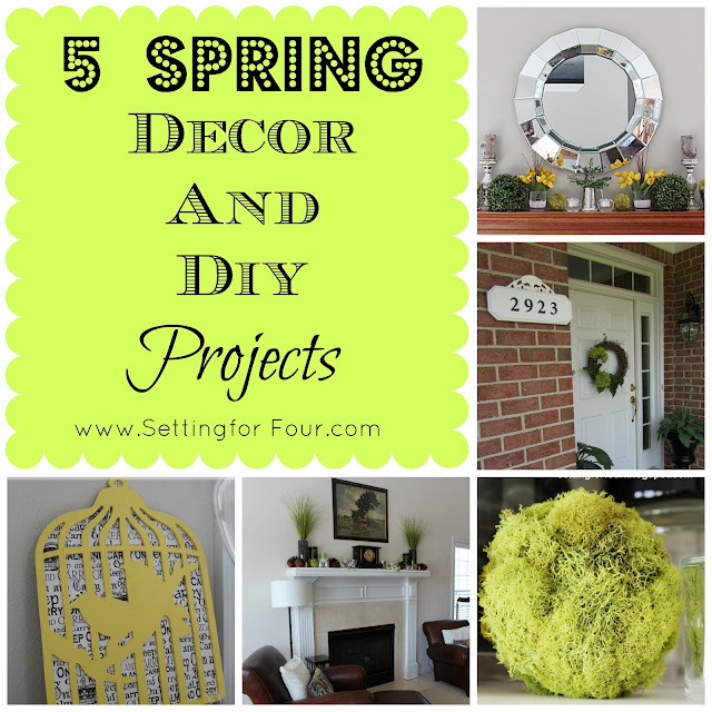 Setting for Four: Spring Decor and DIY Project Gallery: