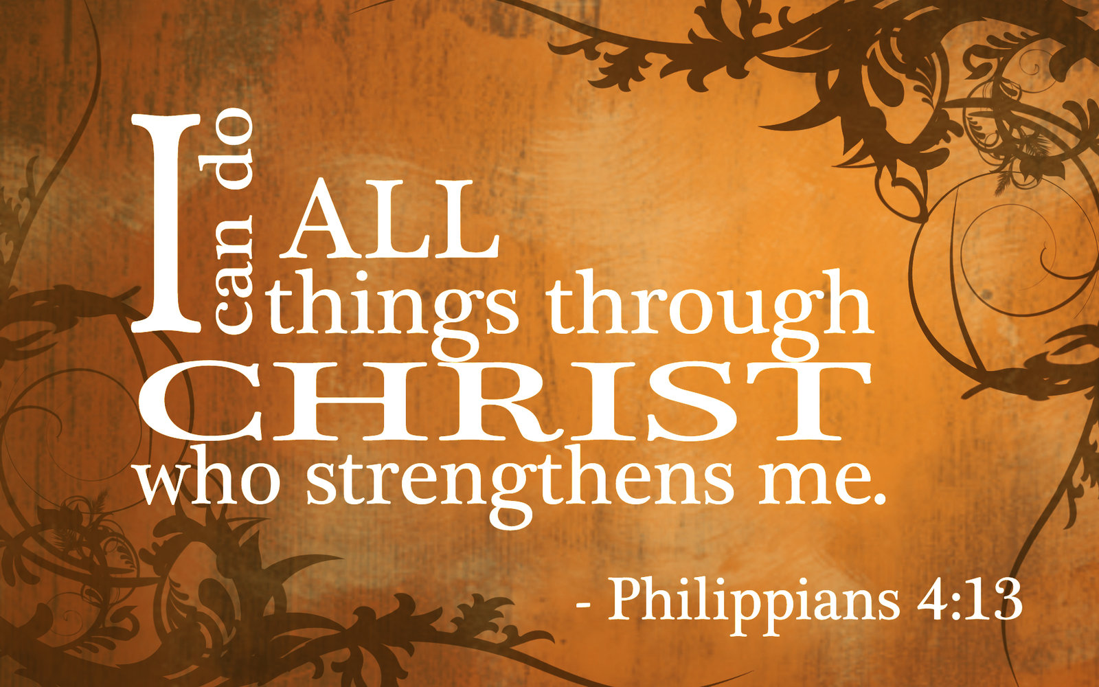 all things done through christ