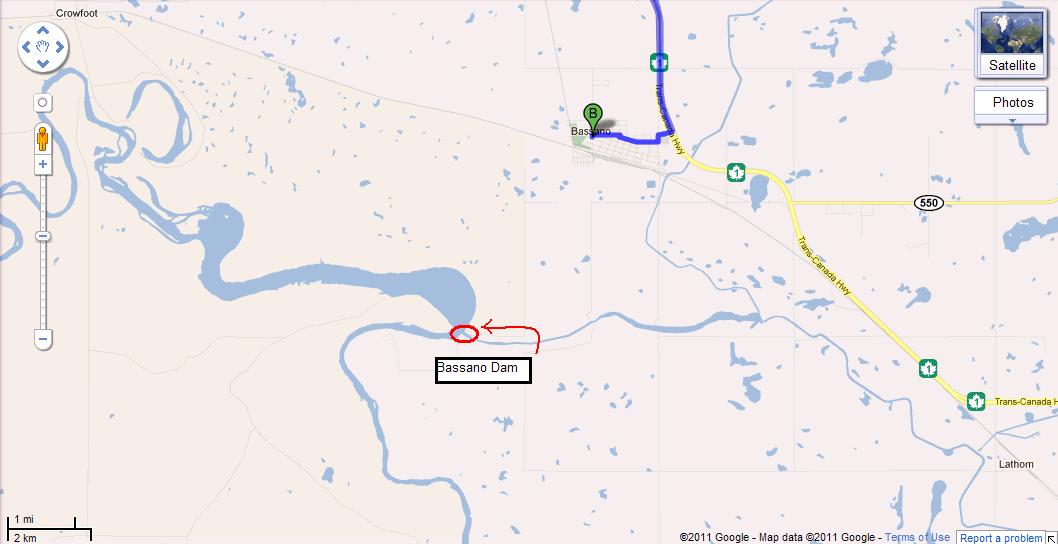 My Excursions in Canada TheTommy Hilfiger Trip Bassano Dam and