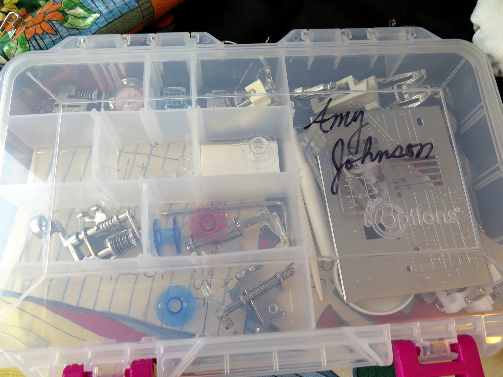 Amy's Free Motion Quilting Adventures Sewing Machine Foot and