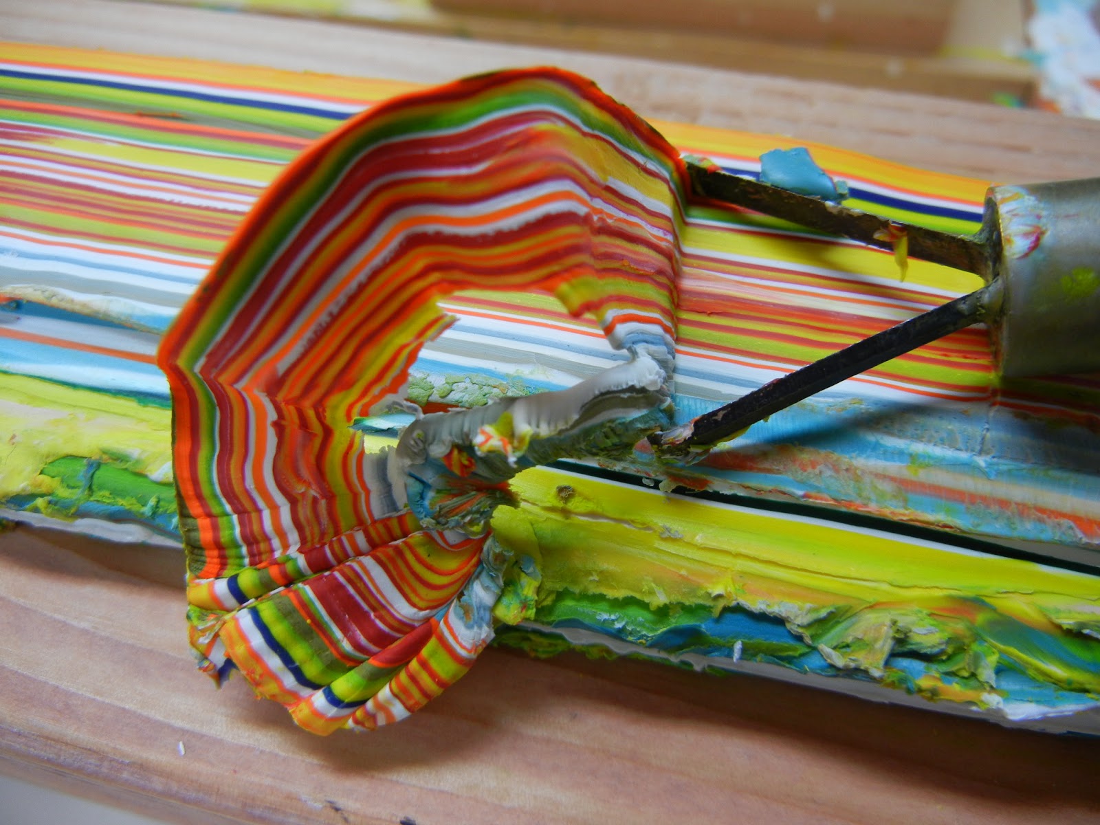 Karl W. Kaiser How I made this encaustic painting.