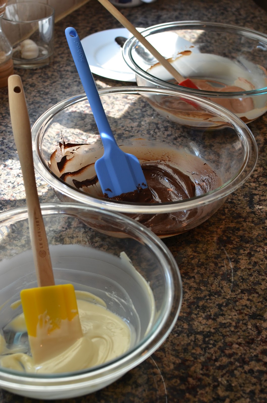 Playing with Flour Triple chocolate mousse parfait