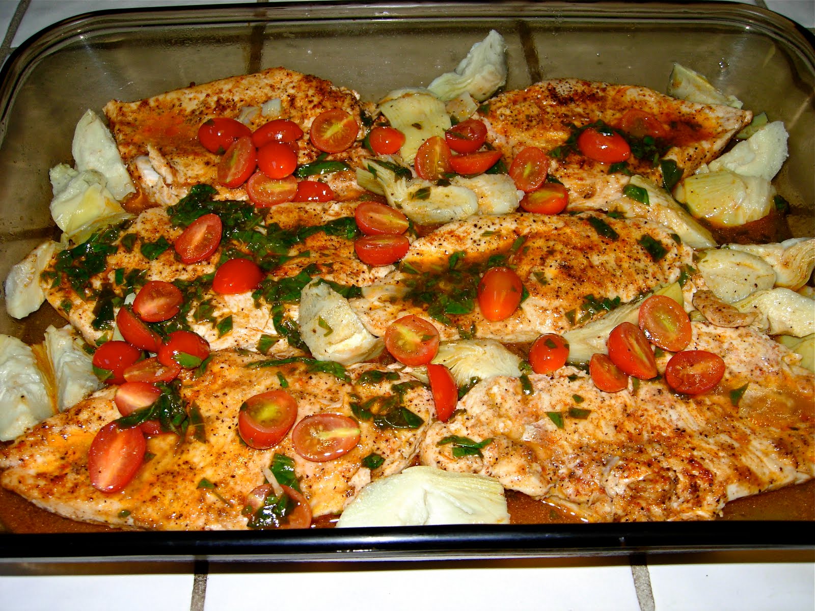 Yummyliciousness almost as easy as 1...2...3... roasted chicken