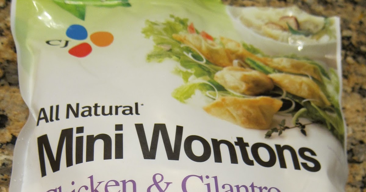 MamiEggroll Costco's Chicken & Cilantro Wontons