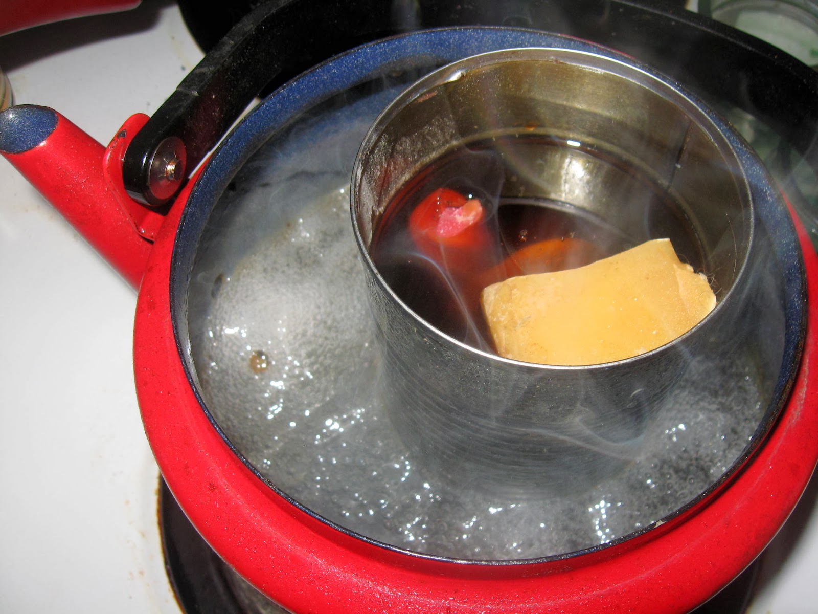 CreateACraftADay Making a Sand Candle Out of Recycled Wax Part 1