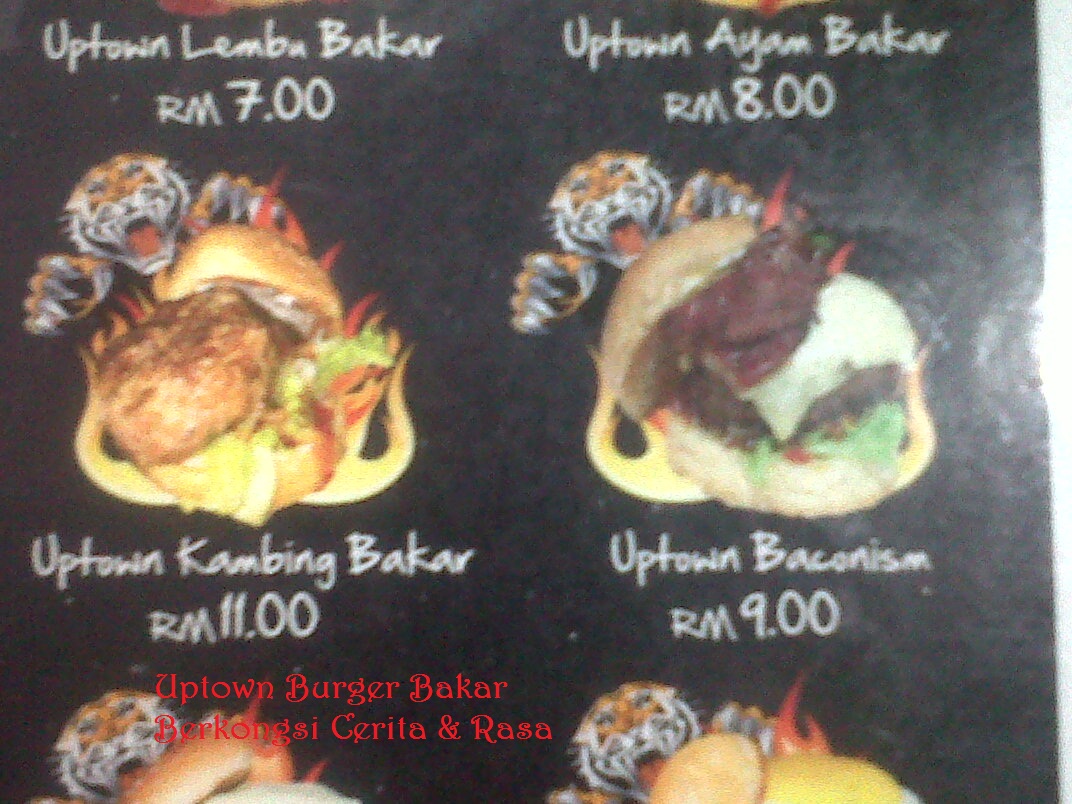 berkongsi cerita & rasa Burger Bakar Uptown, Seksyen 6 Kota Damansara