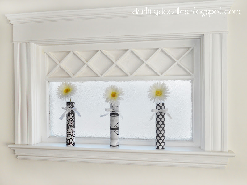 Darling Doodles Window Vases