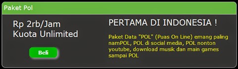 Paket POL paket internet esia harian