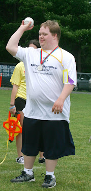 GMSO ATHLETE COMPETES IN THE SOFTBALL THROW