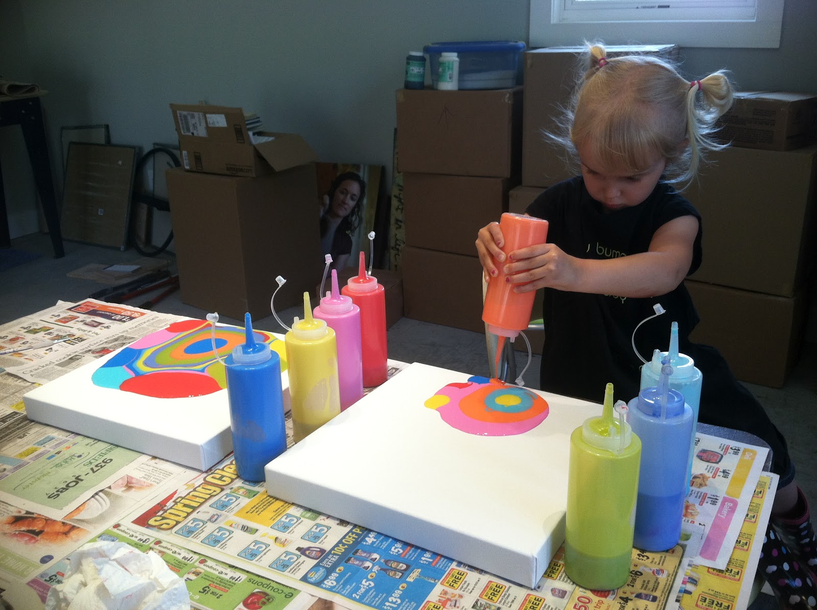 Kelly Thiel Studio » Painting Tutorial Liquitex Pouring Medium