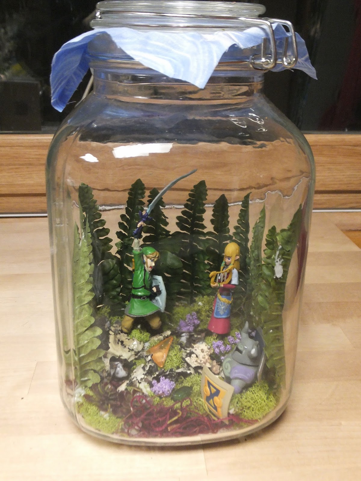 Side Quest Craft Night Zelda Terrarium! The Zelda Gourmet