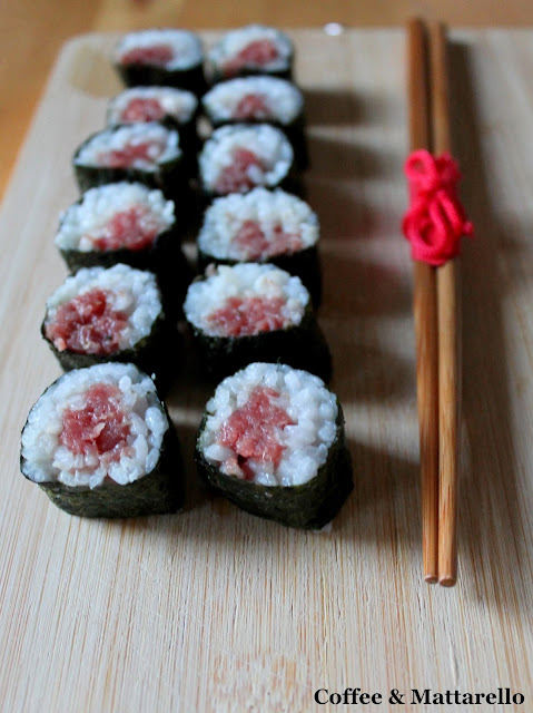 Sushi maki di (Optima) carne cruda piemontese