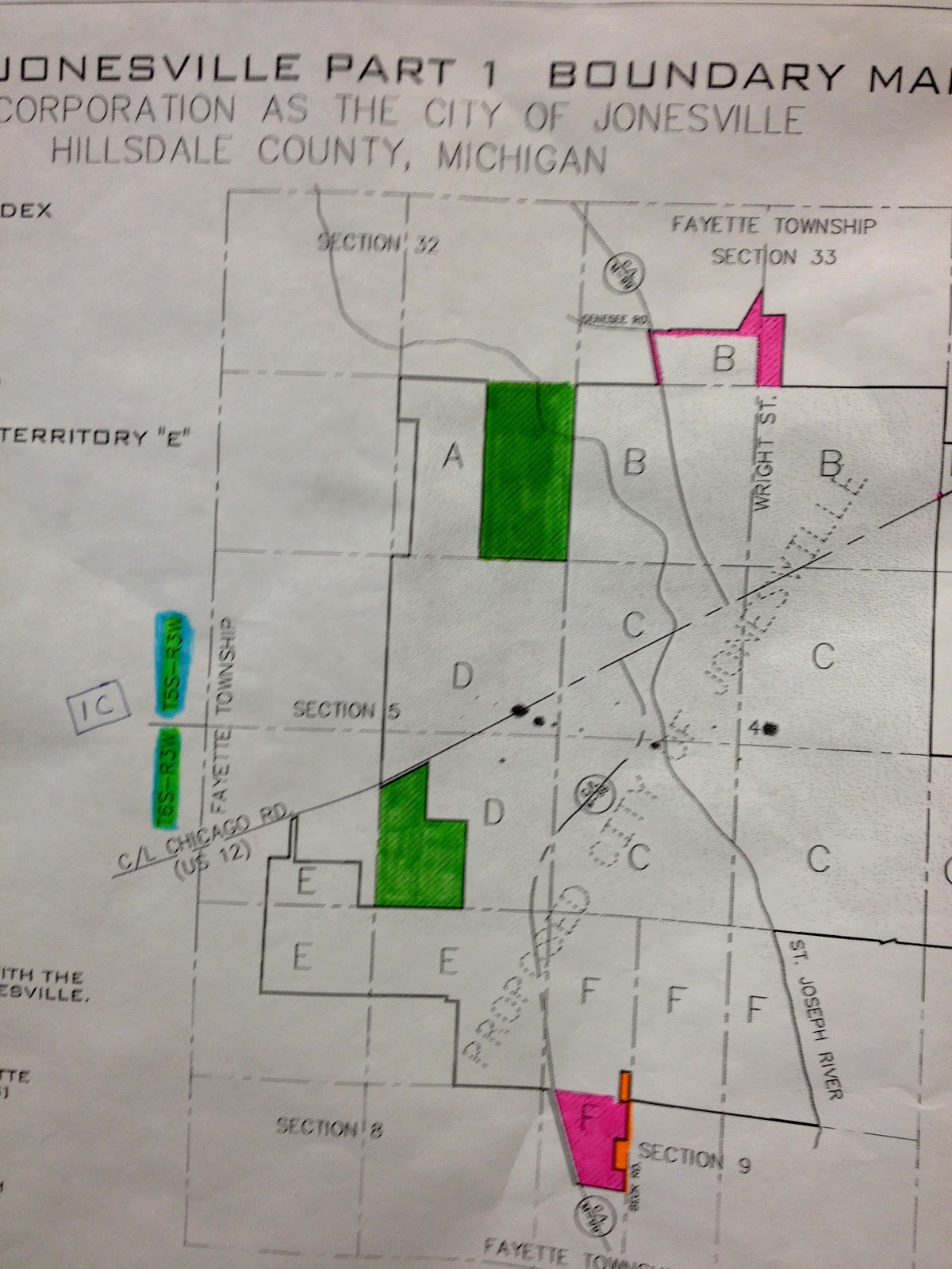 Jonesville MI Village to City Incorporation Meeting