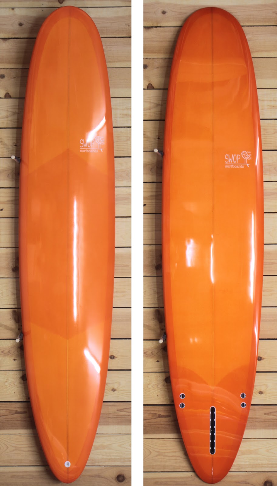 swop surfboards ORANGE LONGBOARD
