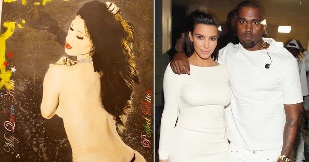 Kanye S Wedding Gift To Kim Painting Kanye S Wedding Gift To Kim Painting
