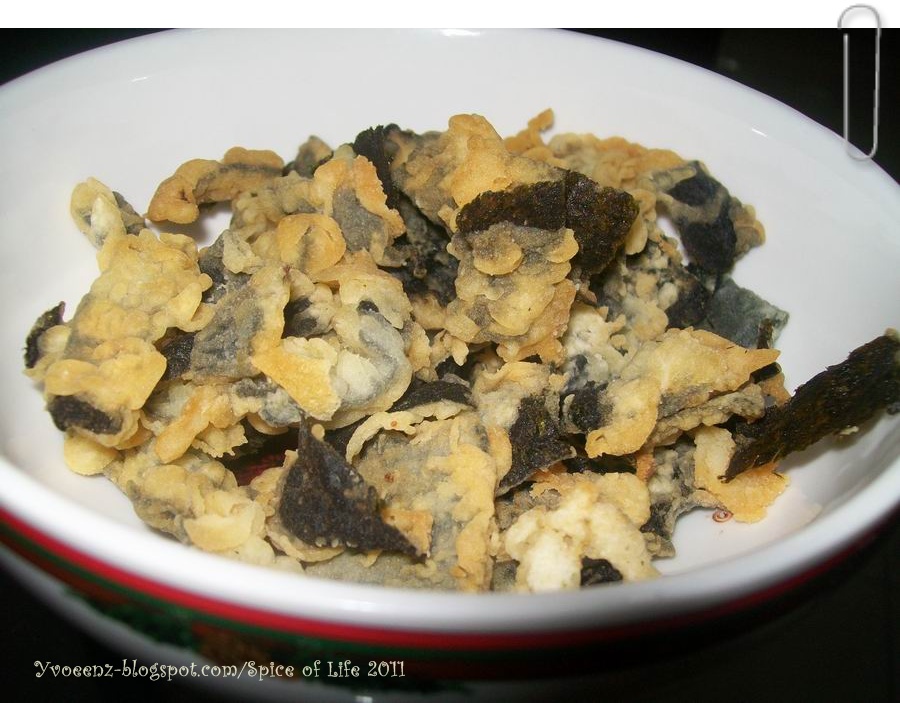 SpiCe's oF My LiFe Tempura Seaweed