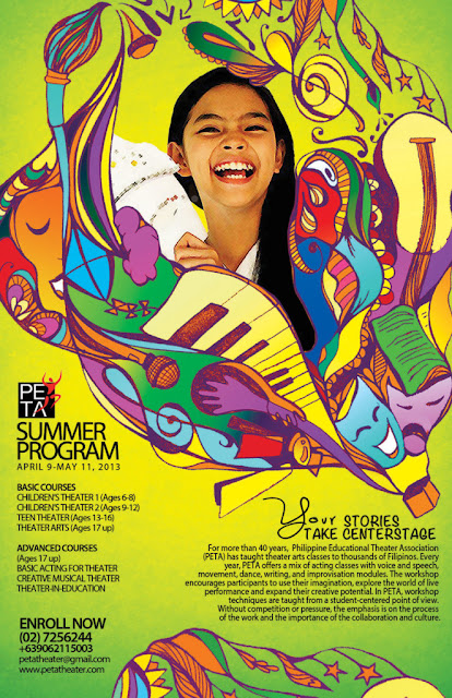 Summer Workshop, lessons, Activities, For Kids In Metro Manila 2013