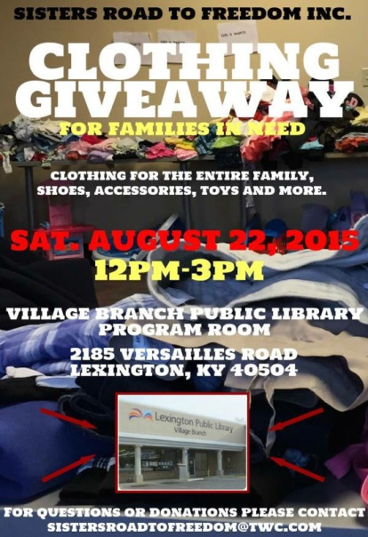 clothing giveaway flyer akba greenw co