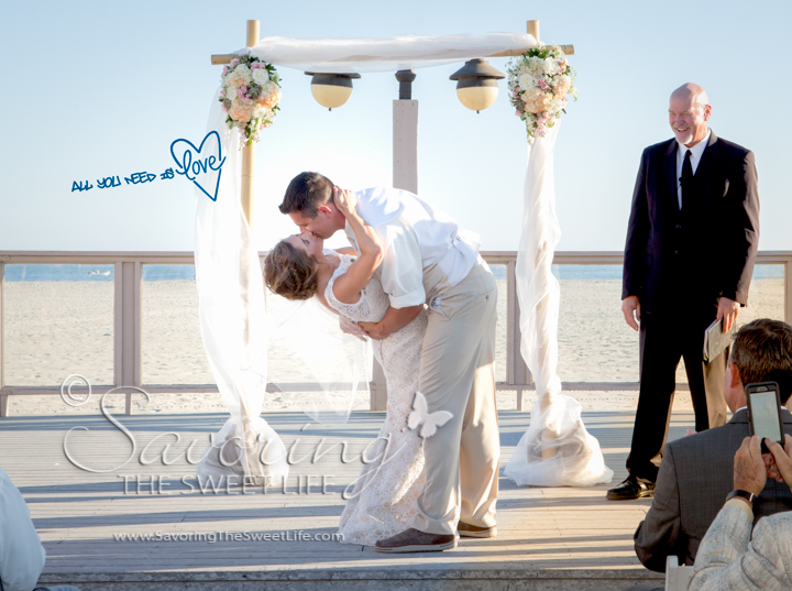 The Wedding Of Heather And Chris At Breaker S Beach The Navy Lodge