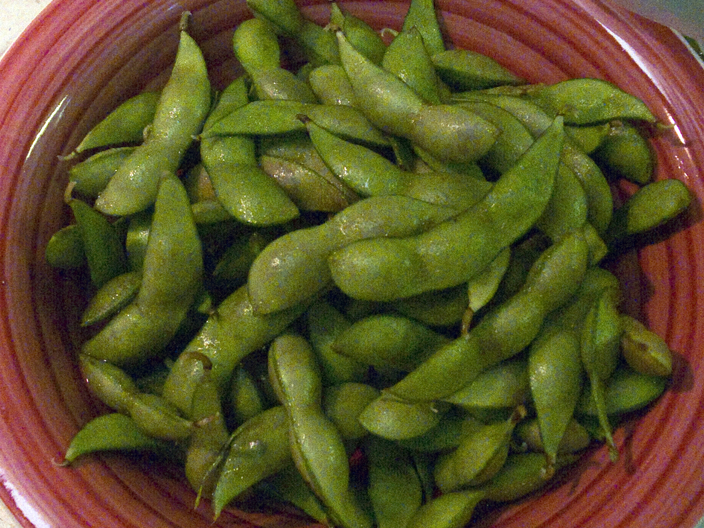 Vegan Family Home Cook Fresh Edamame